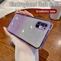 For Xiaomi Redmi Note10 5G Case Redmi Note 10T 5G Poco M3 Pro Phone Case Shiny Glitter Plating Camera Lens Soft Back Cover For Redmi Note10 5G