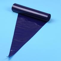 Large Disposable Piping Bags - Easy-to-Use Thick Icing Bags for Cake and Dessert Decorations, Non-Bursting Material, Non-Slip Grip,30pcs/Roll mėlyna