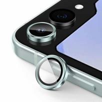 Apsauginis dėklas objektyvui Samsung Galaxy Z Flip 6 5G, kameros stikliukas Samsung Z Flip6, metalinis kameros ekrano apsauginis stikliukas, priedai Z Flip6-2PCS