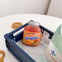 Snapple Persikų Sultys Animacinis Mielas Ausinių Dėklas AirPods Pro 1 2 Dangtelis Ausinių Apsauginis Dangtelis AirPods Pro Dėklui for AirPods 1 2