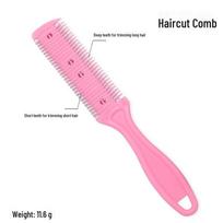 Pink Beauty DIY Hair Trimmer and Bangs Scissors - Personal Hairdressing Tool Pink OPP Bag