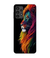 Maniacase Case For Samsung galaxy A13 4g Majestic Lion Colorful juoda