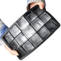 15 tinklelio silikono ledo gaminimo aparatas „pasidaryk pats“ ledo padėklai Formos Virtuvės priedai gray