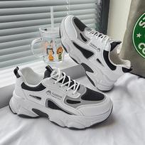 CRLAYDK Women's Platform Tennis Walking Breathable Casual Comfort Fashion Sneakers Mesh Student Running Trainers Youth Shoes 35
