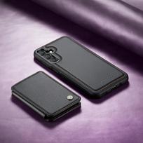 Leather Wallet Phone Case for iPhone 16 ProMax- Quality Shockproof Card Holder Wallet Business Full Cover on iPhone16/15/14/13/12/11/Pro/Promax/Plus ip16E juoda