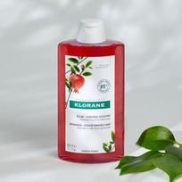 Klorane granatų spalvos apsaugantis šampūnas 400ml (dažytų ir pažeistų plaukų priežiūra) white