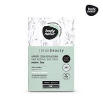 BODY NATUR Clean Beauty Hair Remover Wax Strip Face 12 sheets