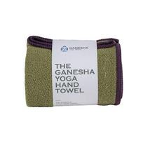 The Ganesha Yoga Hand Towel Double Pack olive