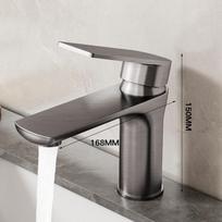 Bathroom Accessories Waterfall Bathroom Faucets SUS304 Bath & Cold Water Mixer Vanity Tap Deck Mounted Washbasin Crane 304 Stainless Steel