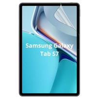 Screen Protector for Samsung Galaxy Tab S7 [2 Pack] Ultra Thin Resistant Protective Plastic Film Phonillico