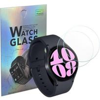 Tempered Glass for Samsung Galaxy Watch 6 40mm [Pack of 2] Phonillico® Anti-Scratch Watch Screen Protector
