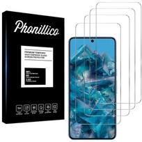 Tempered Glass for Google Pixel 8 PRO [Pack of 4] Glass Film Screen Protector Phonillico® skaidri