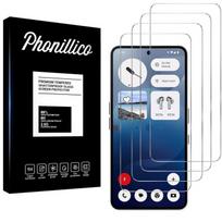 Tempered Glass for Nothing Phone 3a [Pack 4] Glass Film Screen Protector Phonillico® skaidri