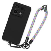TPU Case For Xiaomi Redmi Note 13 Pro 5G - Shockproof Silicone - Removable Lanyard - Multicolor