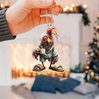 2D Kūrybingas Naujas Viščiuko Pakabukas Namų Dekoracija One Size