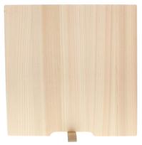Tosa Ryu Shimanto Hinoki pjaustymo lenta su stovu S smėlio spalvos 22x22cm HS-2001S smėlis
