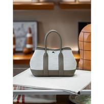 Half Hand Sewn Wax Thread Ntogo Top Layer Cowhide Garden Bag Mini Hand-held Tote Leather Women's Bag 23 x 16 x 10cm+no long shoulder strap