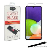 Screen protector - Toproduits® - Samsung Galaxy A22 4G - Tempered glass - Shock resistant - Transparent skaidri