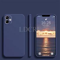 For Samsung Galaxy A04E Case Liquid Silicone Coque Samsung A04E A04 A04S A03 A23 A33 A22 A54 A24 A34 Cover TPU Protective Case A04E mėlyna