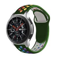 Silikoninis dirželis, skirtas Samsung Galaxy Watch 3 41mm 45mm 46mm 42mm Gear S3 S4 S2 Active 2 40mm 44mm Amazfit sportinis diržas, skirtas Huawei Watch Gt 2 2e 20mm watch band