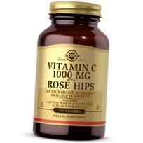 Vitamin C with Rose Hips, Vitamin C 1000 with Rose Hips, Solgar 100 tabs (36313234) 100tab