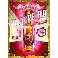 Vaizdo žaidimas Call Of Duty Virtualūs gėrimai Juggernog Soda Drobės tapyba Abstraktaus meno paveikslas ant sienos Žaidėjo namų kambario dekoravimui Cuadros 21cm×30cm NoFrame beige
