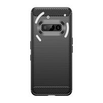 For Cover Nothing Phone 3A Case Nothing Phone 3A Capas Bumper Shockproof Carbon Fiber Soft TPU Cover For Nothing Phone 3A Fundas Nothing Phone 3A juoda
