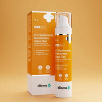 Derma co 1% Hialurono apsauginis kremas-gelis nuo saulės - 50g
