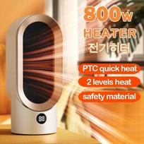 800W Household Portable Electric Heater Mini Desktop Warmer Machine Bedroom Office Winter PTC Ceramic Heating Fan