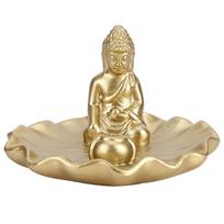 Buddha Statue Holding Relic in Hand Thai Buddha Sakyamuni Buddha Sitting Incense Holder