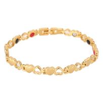 Titanium Steel Magnetic Bangle Germanium Negative Ion Romantic Style Gift Women Men Bracelet