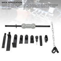 13PCS Slide Hammer Dent Puller Set Universal Heavy Duty Auto Body Truck Repair Tool Kit with