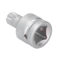34in 20mm M18 Spline Bit Socket Triple Square Metal Sliver Anticorrosion Universal Power Drill