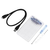 2.5  SATA To USB 3.0 Hard Drive Disk Enclosure HDD SSD Storage Box Case (Not Inclube Hard Disk)