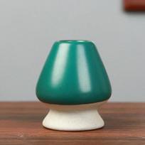 Japoniškas keraminis Matcha Žaliosios arbatos Chasen laikiklio stovas Arbatos indai Matcha įrankis Bambuko šluotelės malūnėlio šepečiai laikiklio arbatos priedai
