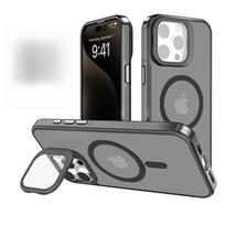 Applicable To IPhone 16 Mobile Phone Case Lens Holder Apple 15 Magnetic 14 Lens Fulcrum Full Cover Protection Case Apple 12/12Pro Universal