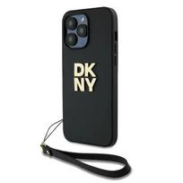 Dkny Dkhcp14Lpbswsk Iphone 14 Pro 6.1Czarny/Black Hardcase Wrist Strap Stock Logo