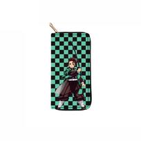 Cartoon ghost kill long zipper wallet wallet clutch bag