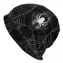 Spider Animals Skullies Beanies Kepurės Goth Cobweb Voratinklio raštas Plona skrybėlė Rudens pavasario gaubtas Kepurės Unisex Moterų hiphopo slidinėjimo kepuraitė One Size