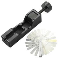 Universalus žvakės tarpelio matuoklis Elektrodo suspaudikliai 10mm 12mm 14mm 16mm Aukštos turbokompresijos galios rinkinys black