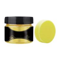 36925 Rinkinys Bičių vaško baldų restauratorius Poliravimo vaškas Natūrali medienos priežiūra 1 Set yellow
