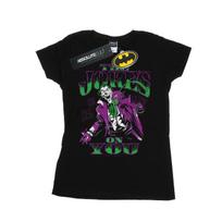 DC Comics Womens/Ladies Joker The JokeÂ´s On You Cotton T-Shirt S juoda