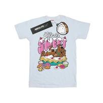 Scooby Doo Mens Life Is Sweet T-Shirt S balta