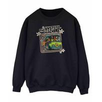 Scooby Doo Womens/Ladies The Mystery Machine Sweatshirt M juoda