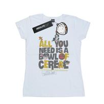 Tom And Jerry Womens/Ladies All You Need Is Cotton T-Shirt XL balta