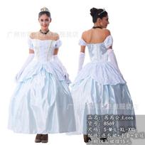 European court costumes, Halloween Cinderella cosplay, Sissi princess dress cosplay costume S