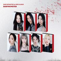 BABYMONSTER - 1-asis MINI ALBUMAS [BABYMONS7ER][YG TAG ALBUMAS VER.][7 tipų RINKINYS]