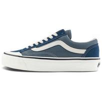 Vans Old Skool Reissue 136 Comfortable Versatile Low-Top Skate Shoes Unisex Sneakers Blue VN000MT6DDN 36.5