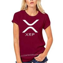 100% medvilnės O-kaklo vyriški marškinėliai su individualiu spaudiniu Ripple XRP Naujas logotipas Kriptovaliuta Bitcoin Hodl Marškinėliai Viršus Didelio dydžio S