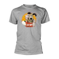 WALLACE & GROMIT HUG ROUNDLAW T-Shirt XL